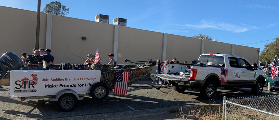 SIR Branch 129 Redding at Shasta Lake Veteran's Day parade, November 9, 2019