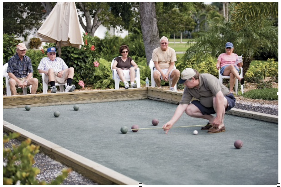 Bocce players