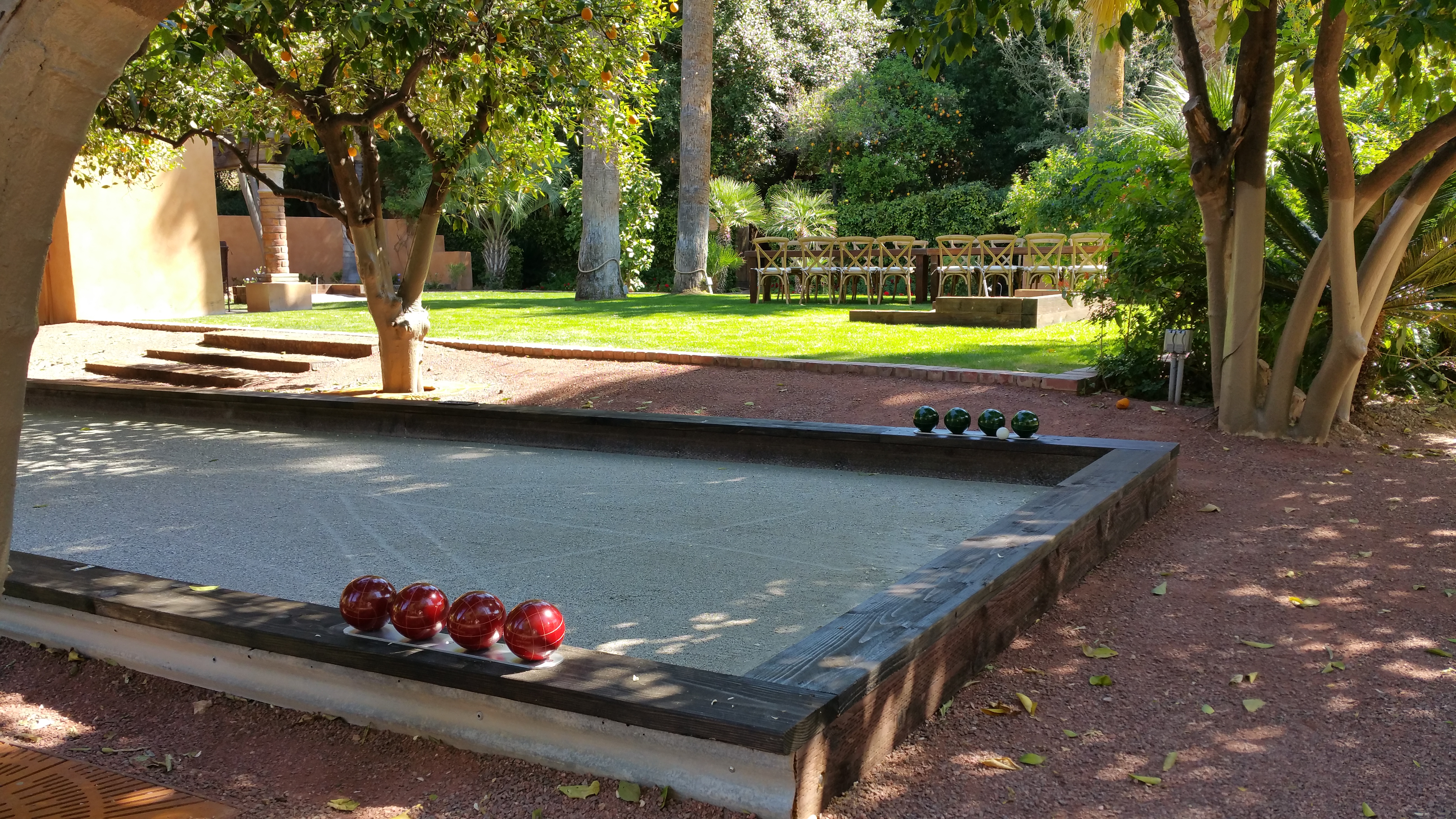 Bocce players