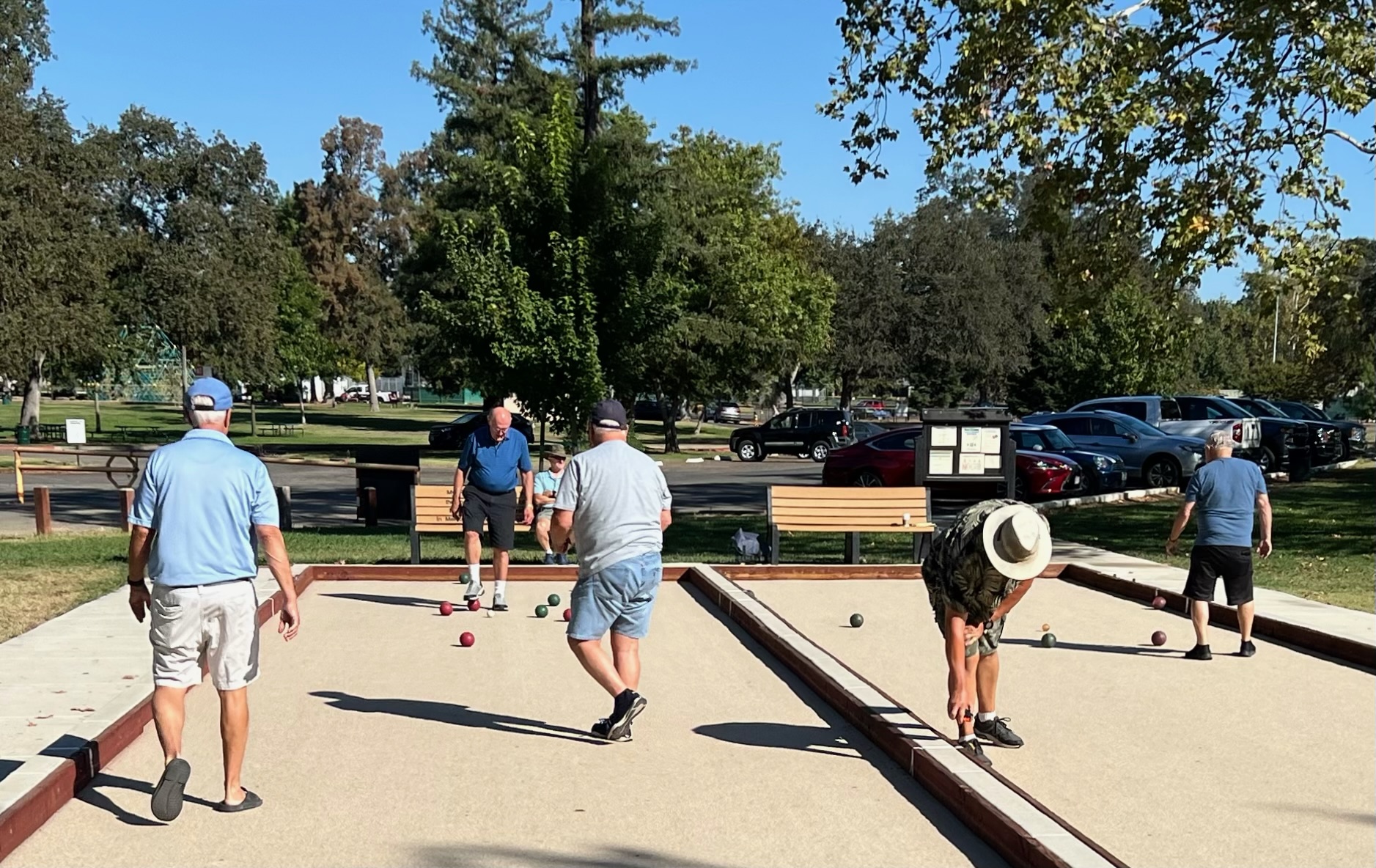 Bocce serious players