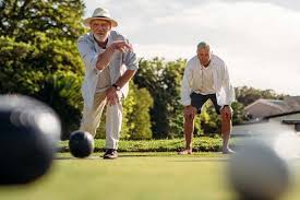 Bocce players